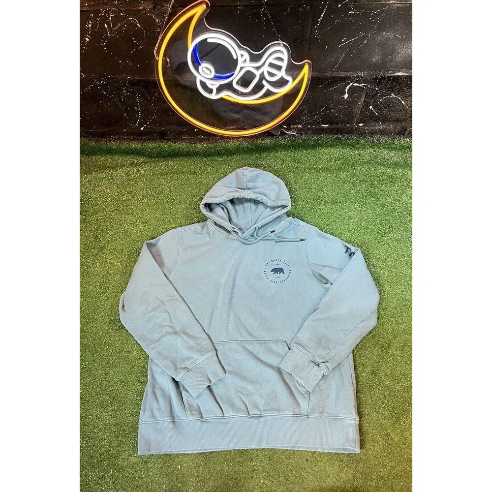 The North Face Pullover Blue Hoodie Sweatshirt  